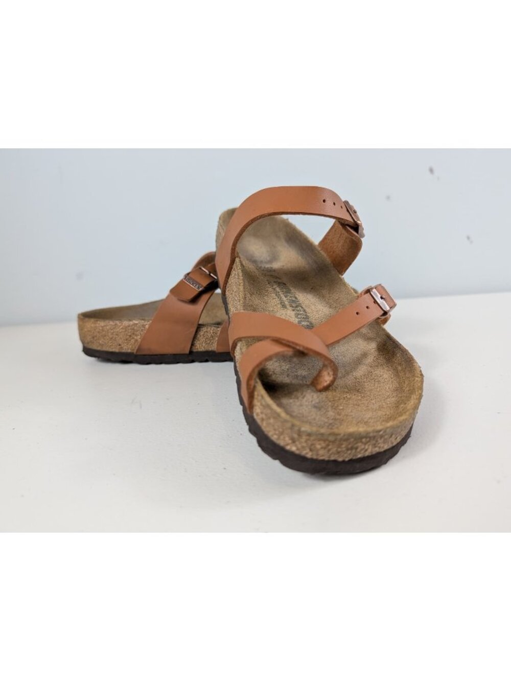 Birkenstock Mayari sandals in light brown women's size 7